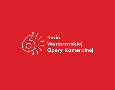 Logo 60-lecia Warszawskiej Opery Kameralnej