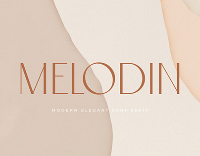 FREE FONT || Melodin - Modern Elegant Sans Serif