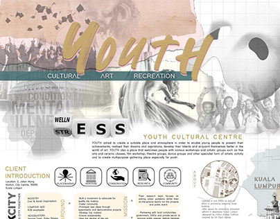 YOUTH : Youth Cultural Center (PRESENTATION BOARD)
