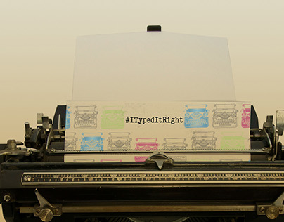 We Typed It Right - Godrej Book Launch - Logo Design