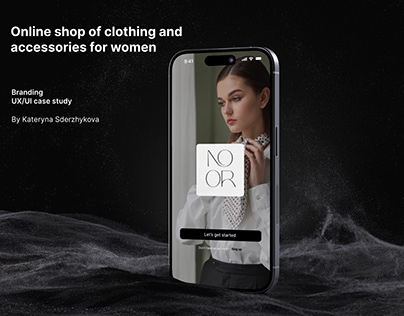 App for online shop of women clothing
