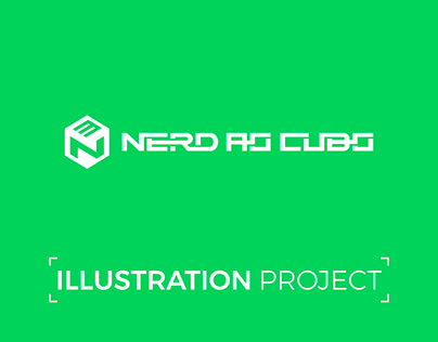 Nerd ao Cubo - Illustration Project