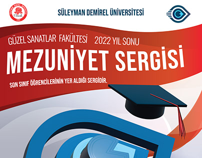 SERGİ AFİŞİ "MEZUNİYET" SDÜ Güzel Sanatlar Fakültesi