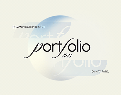 communication design portfolio / 2024