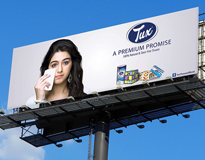 CS- OOH advertising for TUX-Premium Tissues