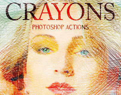 Crayons - Photoshop Actions