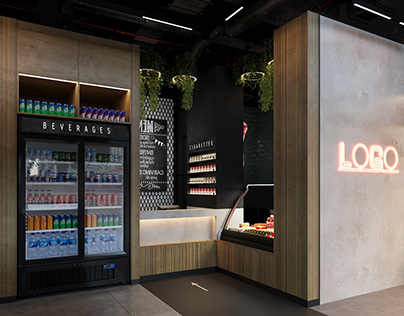Grocery Store Interior Design - Dubai