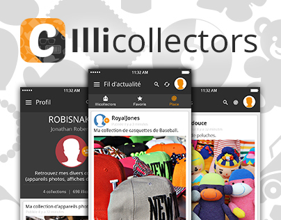Illicollectors - Application social collectionneurs