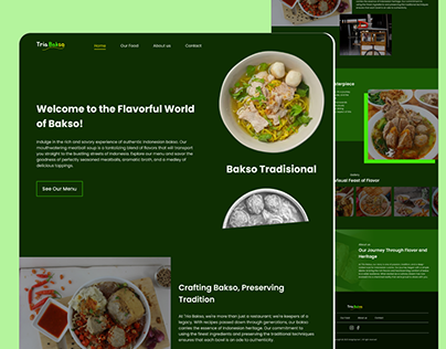 Meatball Website Concept