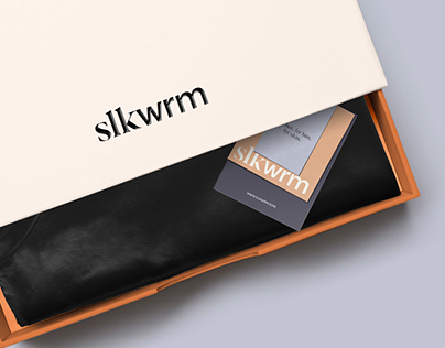 slkwrm - brand visual identity