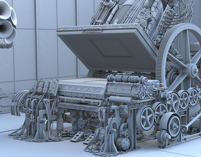 Steampunk machine