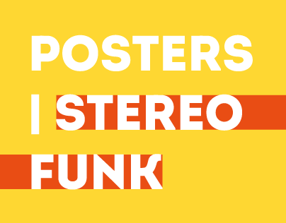 POSTERS | STEREOFUNK