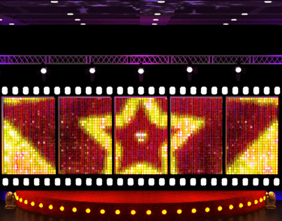 Bollywood theme stage
