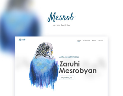 Mesrob / Portfolio website