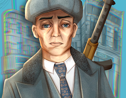 Peaky Blinders' Thomas Shelby Character Portrait