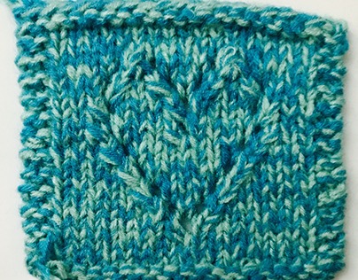 Knitting and weaving: fabric samples