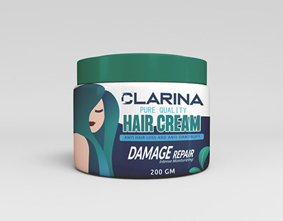 Clarina Hair cream Packaging
