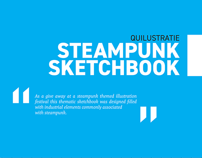 Quilustratie sketchbook