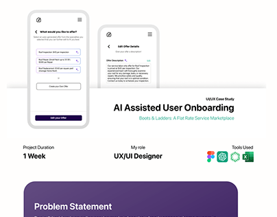 AI Assisted User Onboarding for Service