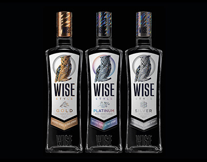 WISE STYLE Vodka. Redesign, 2019