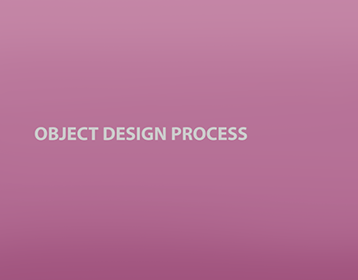 Object Design Process