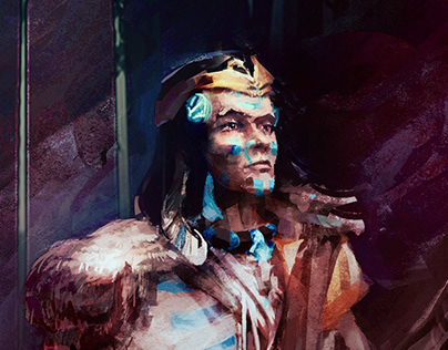 speedpaint chief / the tribe