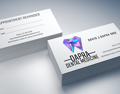 Dapra Dental Business Card and Branding