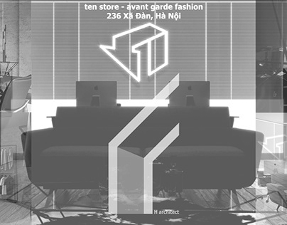 Ten store - Avant garde fashion - Hanoi, Vietnam