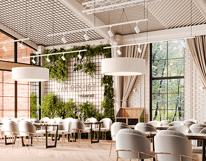 Vark Resort Restaurant Interior Designe