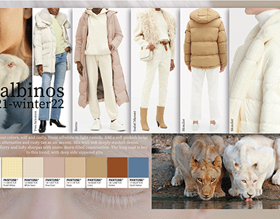 trend board for ladies coats