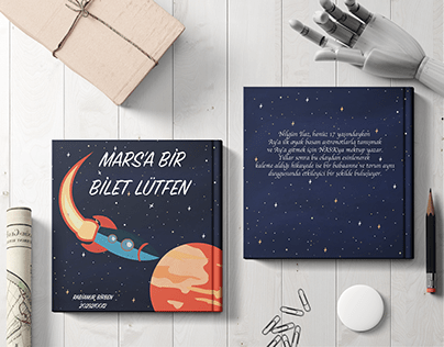 Project thumbnail - Illustration/Story Book - Mars'a Bir Bilet Lütfen