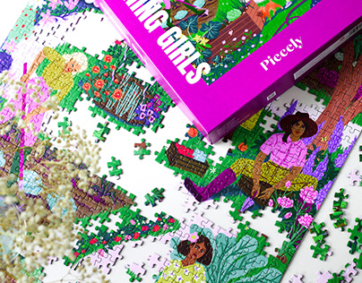 Gardening Girls Puzzle | Piecley Puzzles