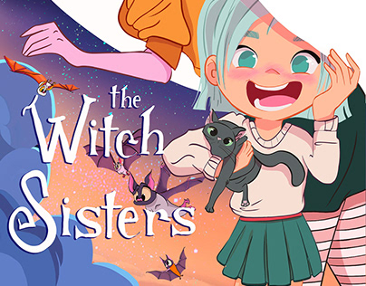 Project thumbnail - The witch sisters - Character design