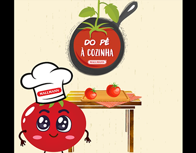 Vinheta animada para receitas de Tomates Mallmann
