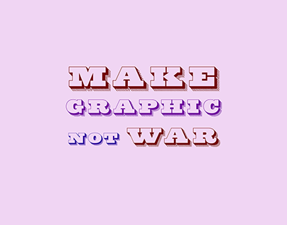 Make graphic not war