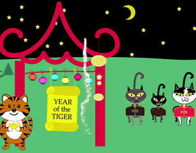Happy Chinese New Year 2022, Year of the Tiger