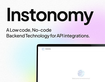 Instonomy - A Low code, No-code Backend Creator