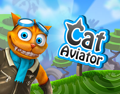 Cat aviator [arcade, race, 2012]