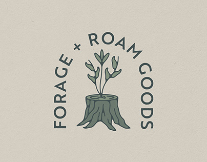 Forage + Roam Branding (Unused Concept), 2022