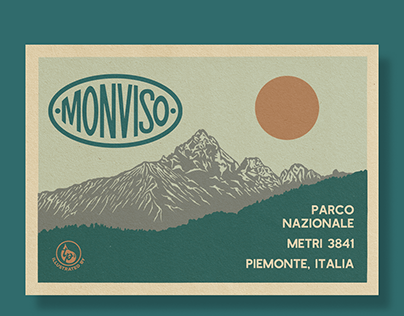 Monviso Postcards