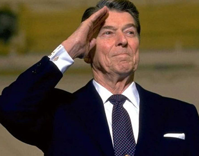 Faça negócios como Ronald Reagan
