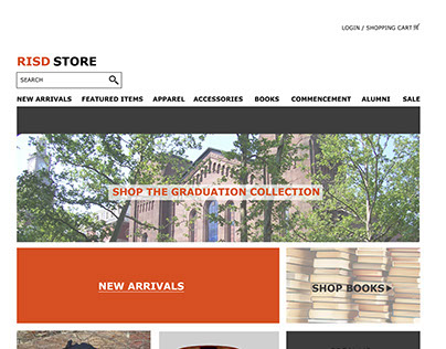RISD Store Website Redesign
