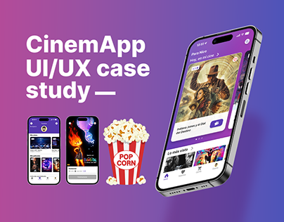 CinemApp UI/UX Case Study