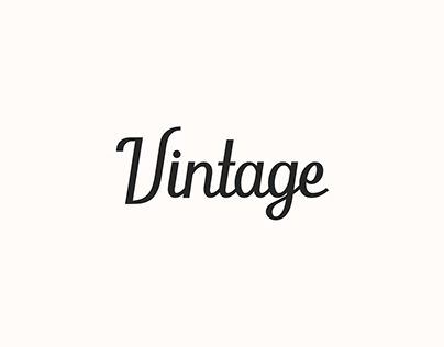 Vintage | Cafe logotype