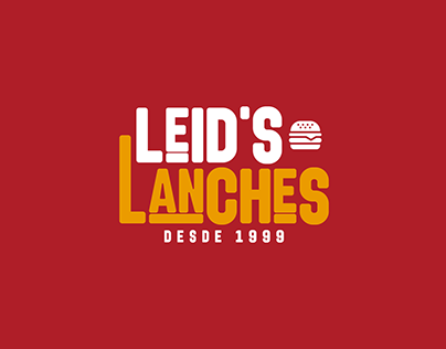 Leid's Lanches - Identidade Visual
