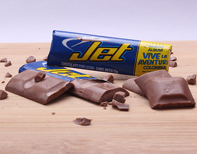 Fotografía de producto Chocolatina Jet