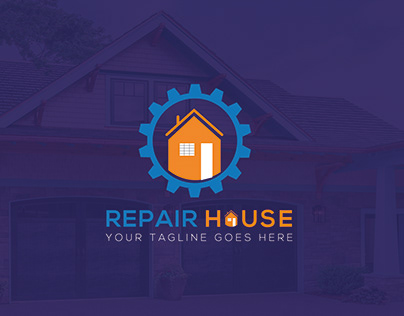 Home Repair Company Logo Design