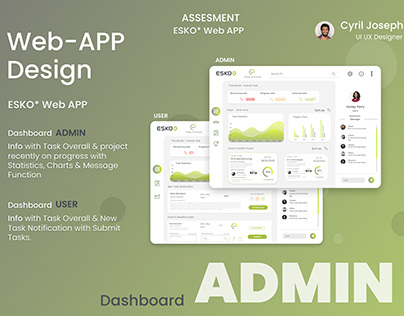 Web app UI Design (Task management)