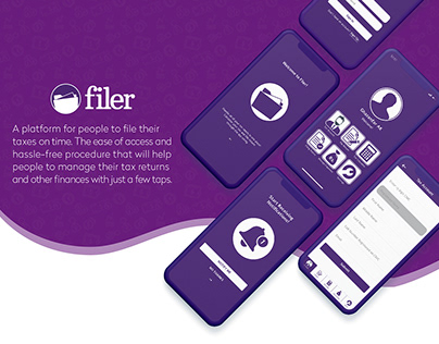 Tax Filing App UI