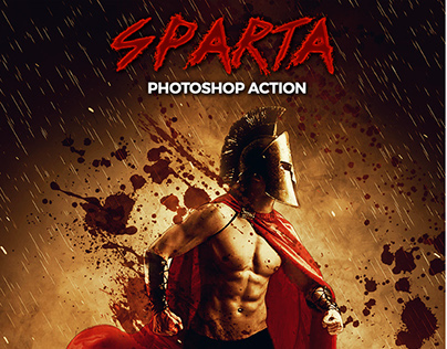 Sparta 300 – Photoshop Action